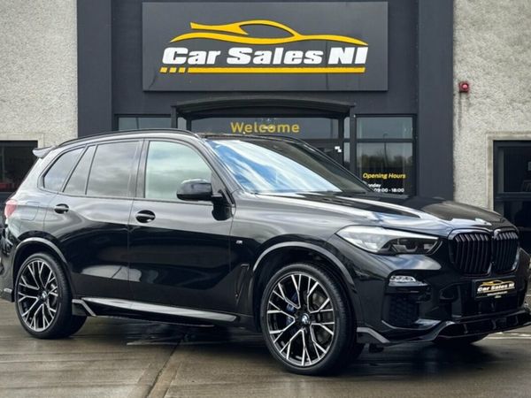 BMW X5 SUV, Diesel Hybrid, 2021, Black