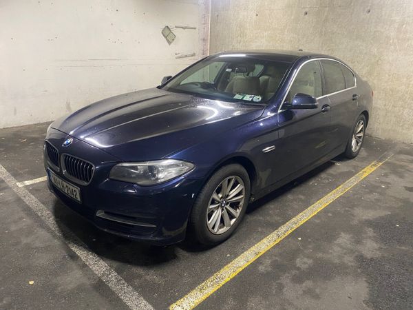 BMW 5-Series Saloon, Diesel, 2014, Blue