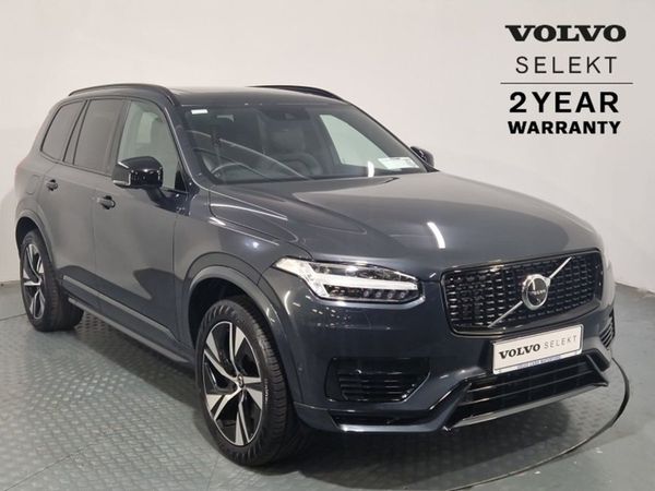 Volvo XC90 SUV, Petrol Plug-in Hybrid, 2021, Grey