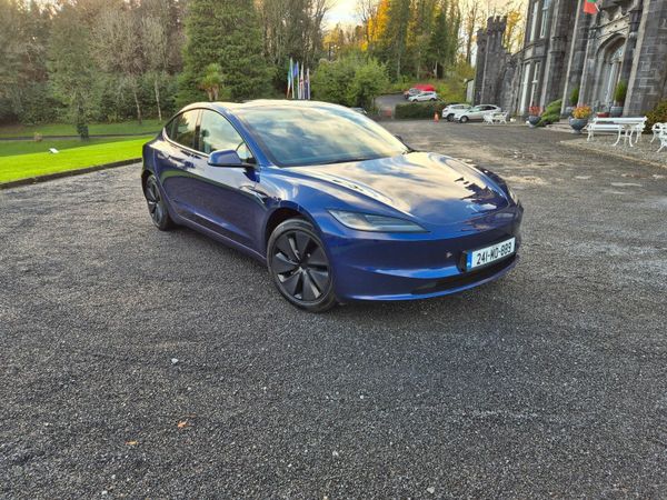 Tesla Model 3 Saloon, Electric, 2024, Blue