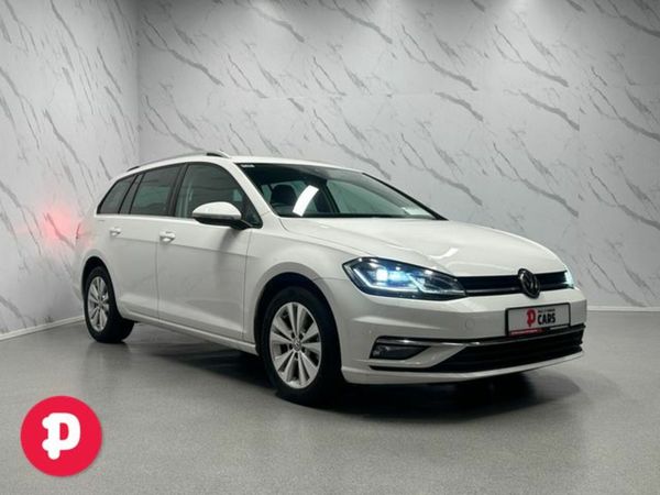 Volkswagen Golf Estate, Petrol, 2018, White