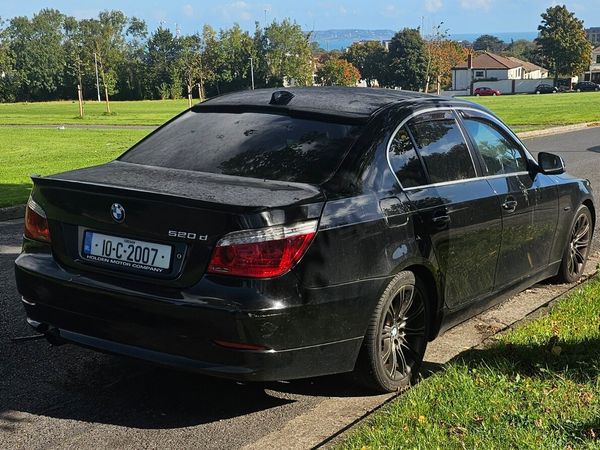 BMW 5-Series Saloon, Diesel, 2010, Black