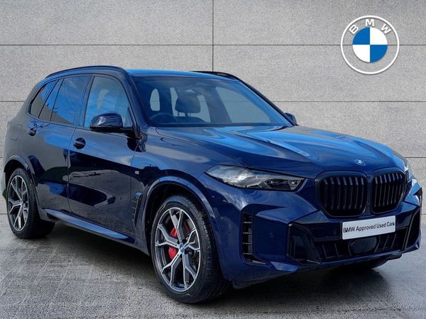 BMW X5 SUV, Petrol Plug-in Hybrid, 2025, Blue
