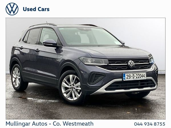 Volkswagen T-Cross SUV, Petrol, 2025, Grey