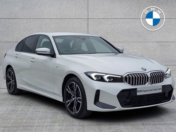 BMW 3-Series Saloon, Petrol Plug-in Hybrid, 2024, White
