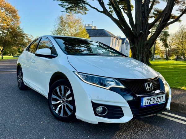 Honda Civic Hatchback, Diesel, 2017, White