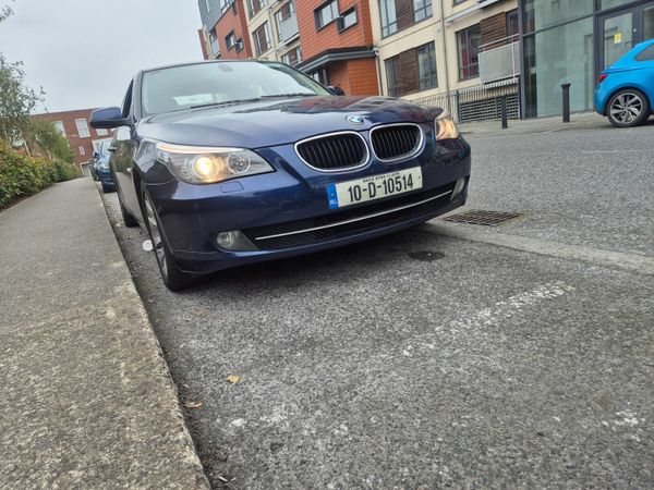 BMW 5-Series Saloon, Diesel, 2010, Blue