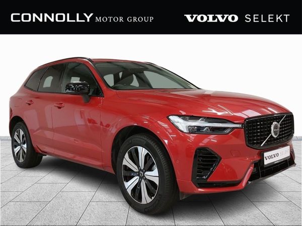 Volvo XC60 SUV, Petrol Plug-in Hybrid, 2025, Red