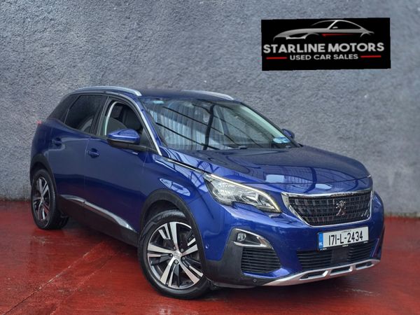 Peugeot 3008 SUV, Diesel, 2017, Blue