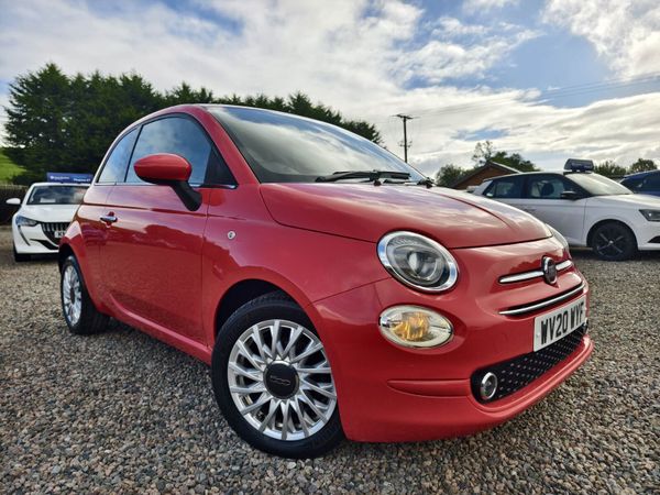 Fiat 500 Hatchback, Petrol, 2020, Pink