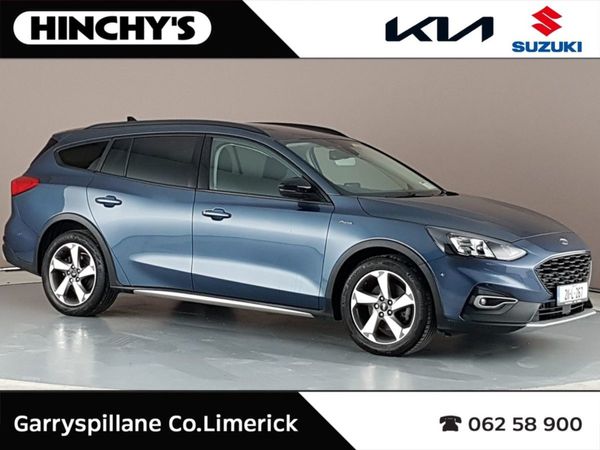 Ford Focus Estate, Petrol Hybrid, 2021, Blue