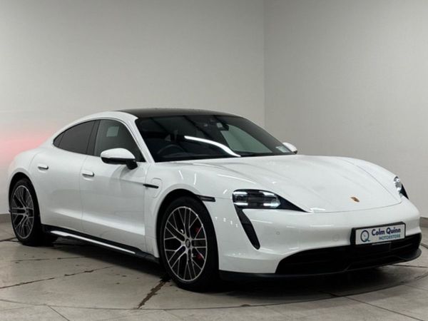 Porsche Taycan Hatchback, Electric, 2023, White