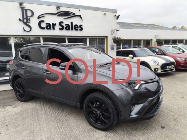 Toyota RAV4 SUV, Petrol Hybrid, 2018, Grey