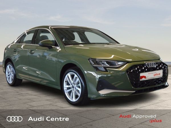 Audi A3 Saloon, Petrol, 2025, Green