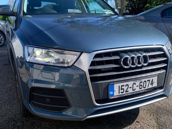 Audi Q3 SUV, Diesel, 2015, Blue