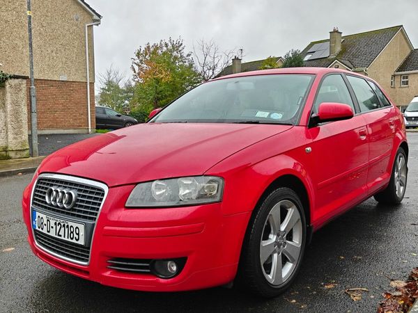 Audi A3 Hatchback, Diesel, 2008, Red
