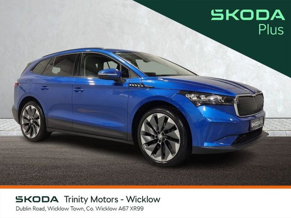 Skoda Enyaq SUV, Electric, 2023, Blue
