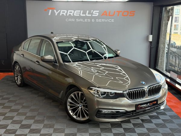 BMW 5-Series Saloon, Diesel, 2017, Gold