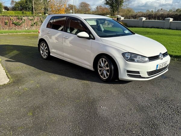 Volkswagen Golf Hatchback, Diesel, 2013, White
