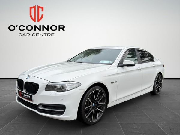 BMW 5-Series Saloon, Diesel, 2015, White