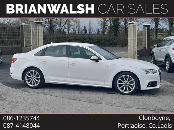 Audi A4 Saloon, Diesel, 2017, White
