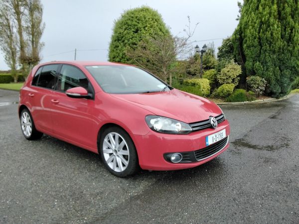 Volkswagen Golf Hatchback, Diesel, 2011, Red
