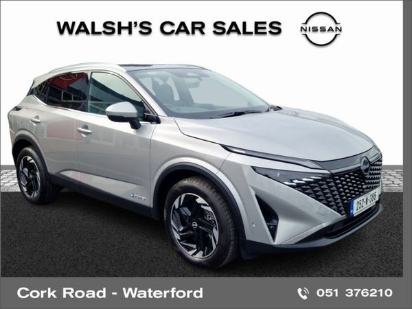 Nissan Qashqai MPV, Petrol Hybrid, 2025, Silver