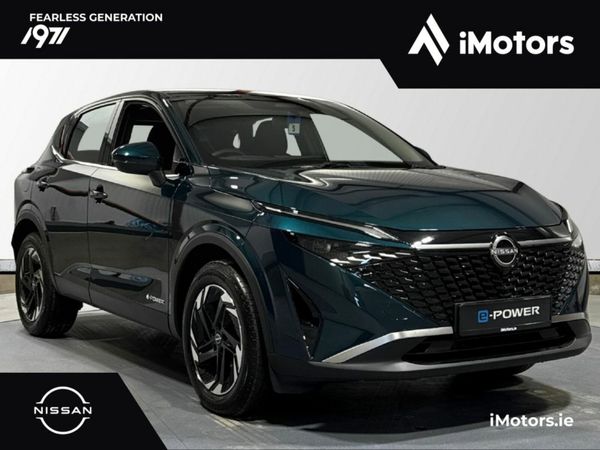 Nissan Qashqai SUV, Petrol, 2026, Green