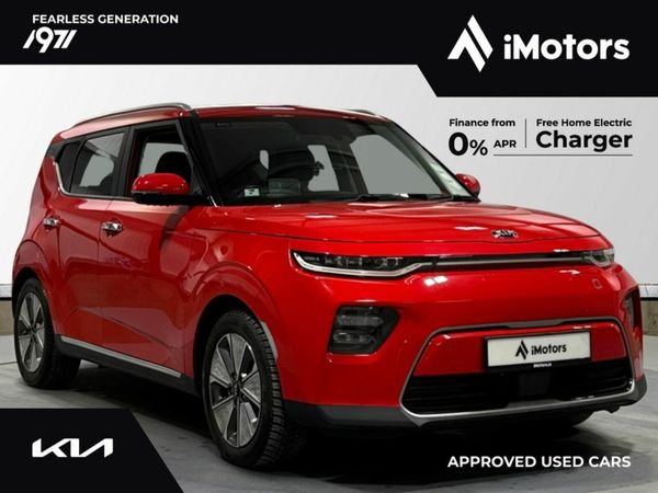 Kia Soul SUV, Electric, 2022, Red