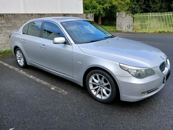 BMW 5-Series Saloon, Diesel, 2008, Silver