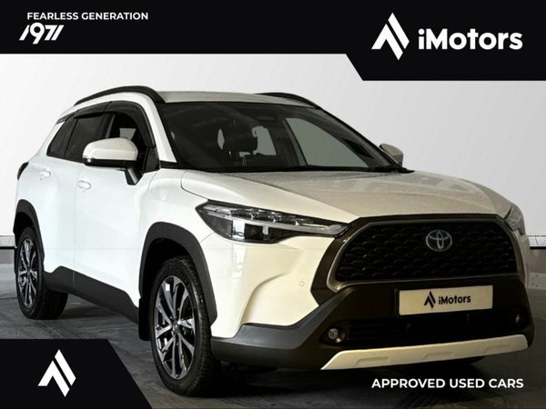 Toyota Corolla Cross SUV, Petrol Hybrid, 2023, White