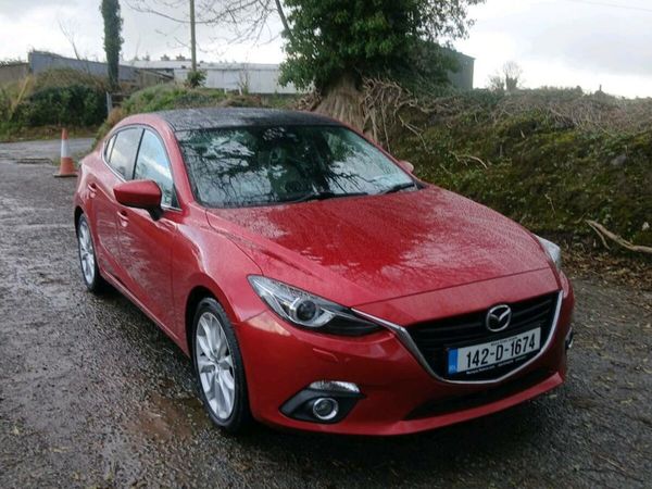 Mazda Mazda3 Saloon, Diesel, 2014, Red