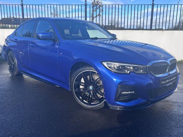 BMW 3-Series Saloon, Petrol Plug-in Hybrid, 2019, Blue