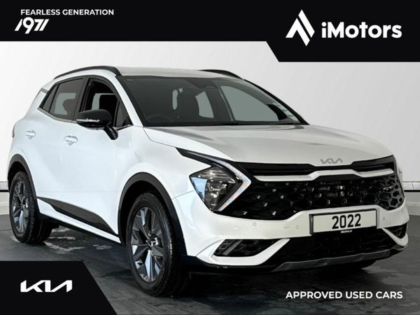 Kia Sportage SUV, Petrol Hybrid, 2022, White