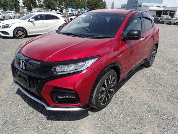 Honda Vezel SUV, Petrol Hybrid, 2020, Red