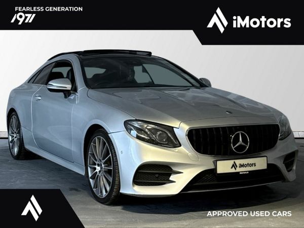 Mercedes-Benz E-Class Coupe, Diesel, 2018, Silver