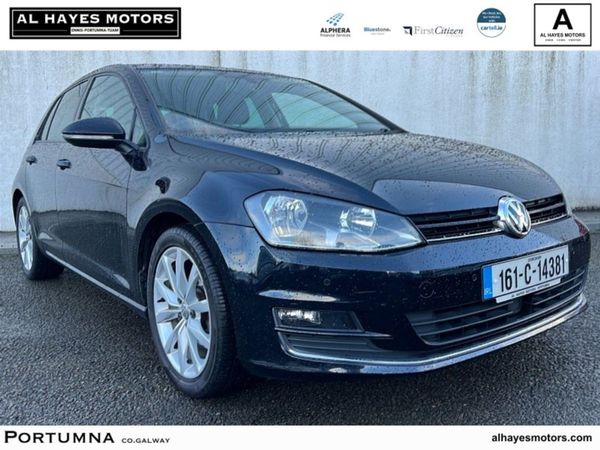 Volkswagen Golf Hatchback, Petrol, 2016, Black