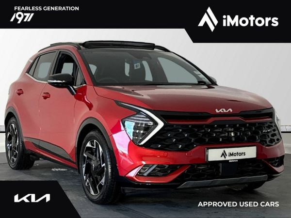 Kia Sportage SUV, Diesel Hybrid, 2023, Red