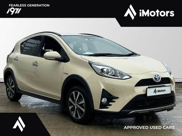 Toyota Aqua Hatchback, Petrol Hybrid, 2020, Beige