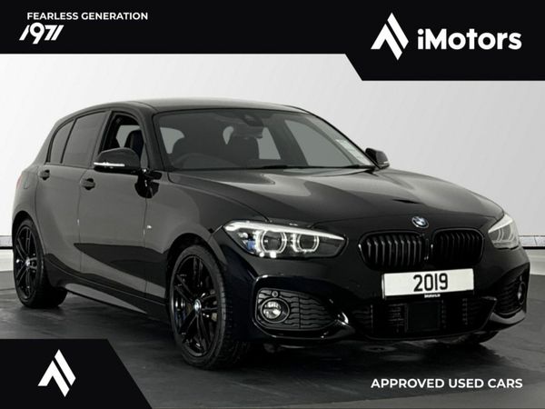 BMW 1-Series Hatchback, Diesel, 2019, Black