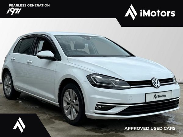 Volkswagen Golf Hatchback, Petrol, 2018, White