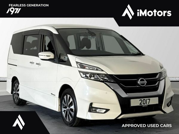 Nissan Serena MPV, Petrol Hybrid, 2017, White