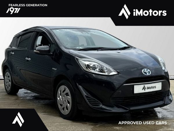 Toyota Aqua Hatchback, Petrol Hybrid, 2019, Black
