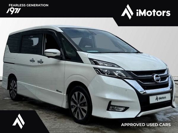 Nissan Serena MPV, Petrol Hybrid, 2018, White