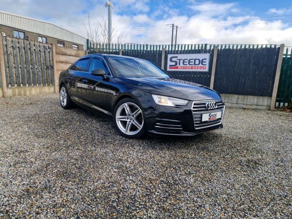 Audi A4 Saloon, Diesel, 2017, Black