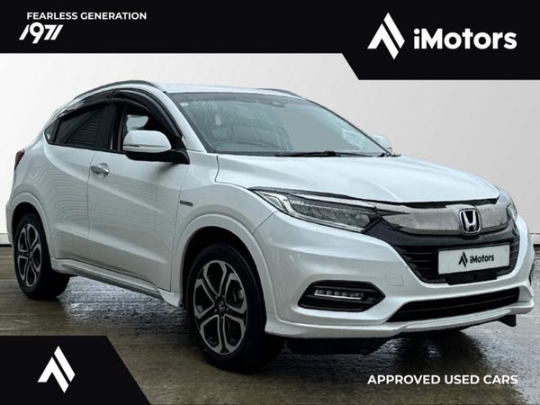 Honda Vezel SUV, Petrol Hybrid, 2019, White