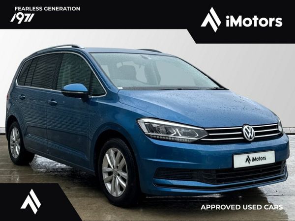 Volkswagen Touran MPV, Petrol, 2018, Blue