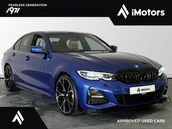 BMW 3-Series Saloon, Petrol Plug-in Hybrid, 2021, Blue
