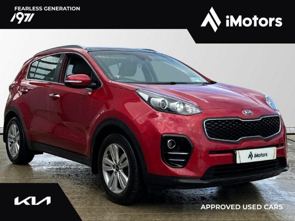 Kia Sportage MPV, Diesel, 2018, Red