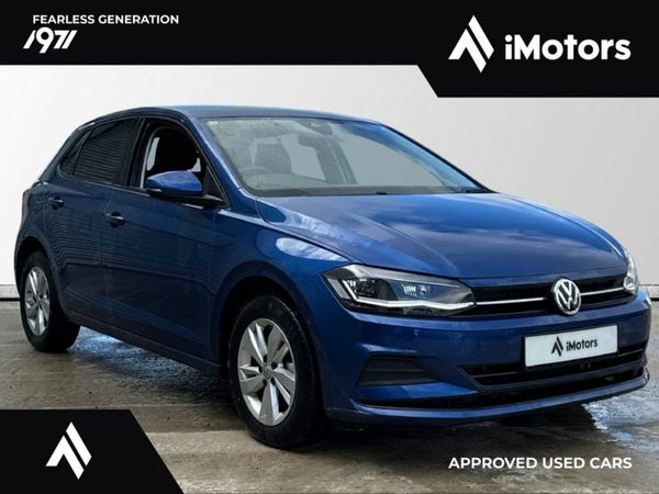 Volkswagen Polo Hatchback, Petrol, 2020, Blue